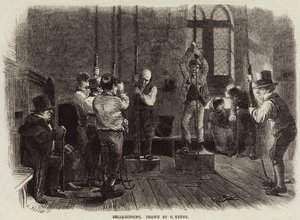 Klokkenluiden door Charles Keene